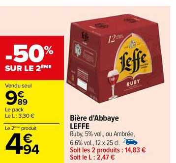 Bière D'abbaye Leffe