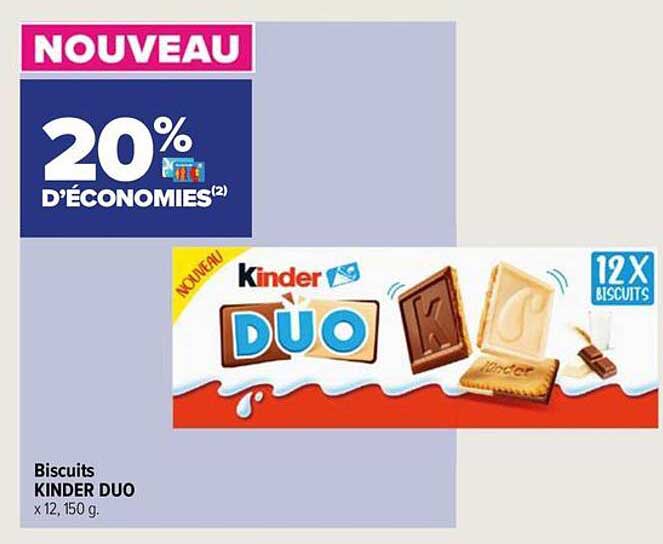 Biscuits Kinder Duo