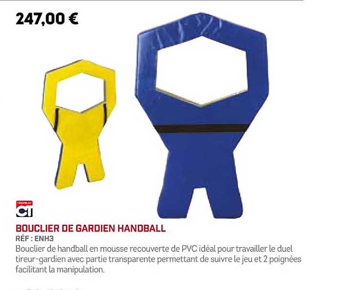 Bouclier De Gardien Handball Ct