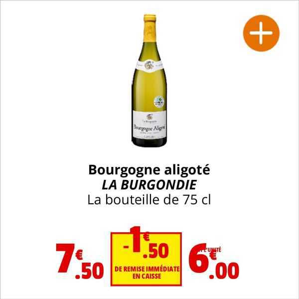 bourgogne aligoté la burgondie
