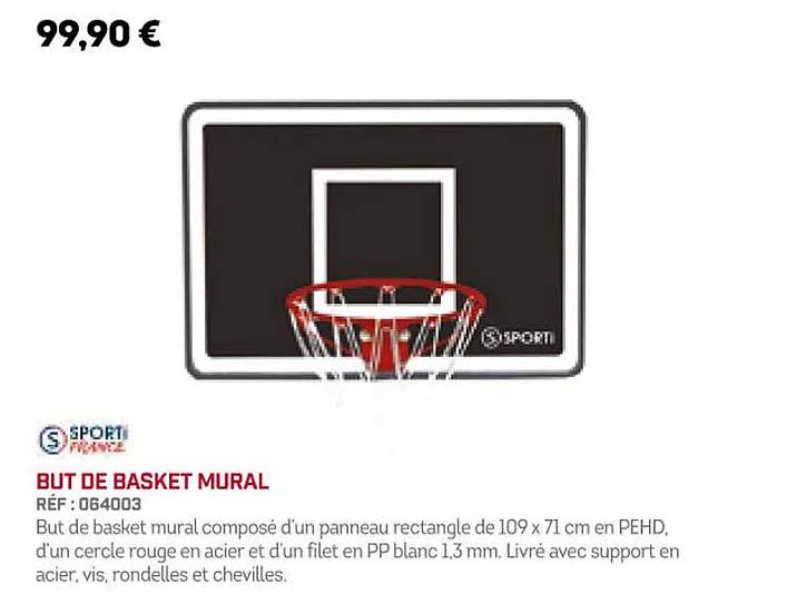 but de basket mural sporti france