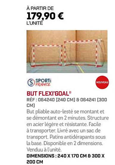 but flexi'goal sporti france