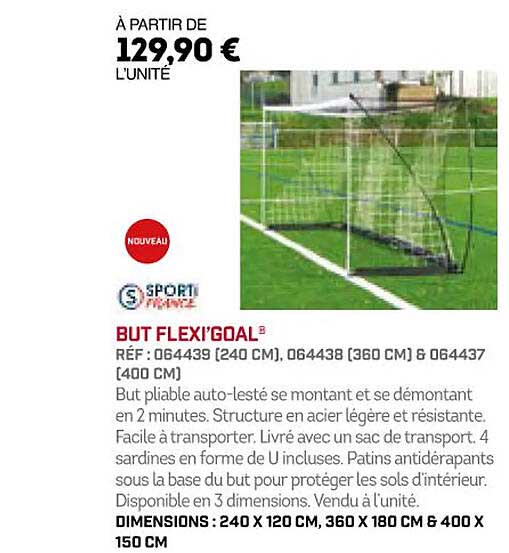 but flexi-goal sporti france