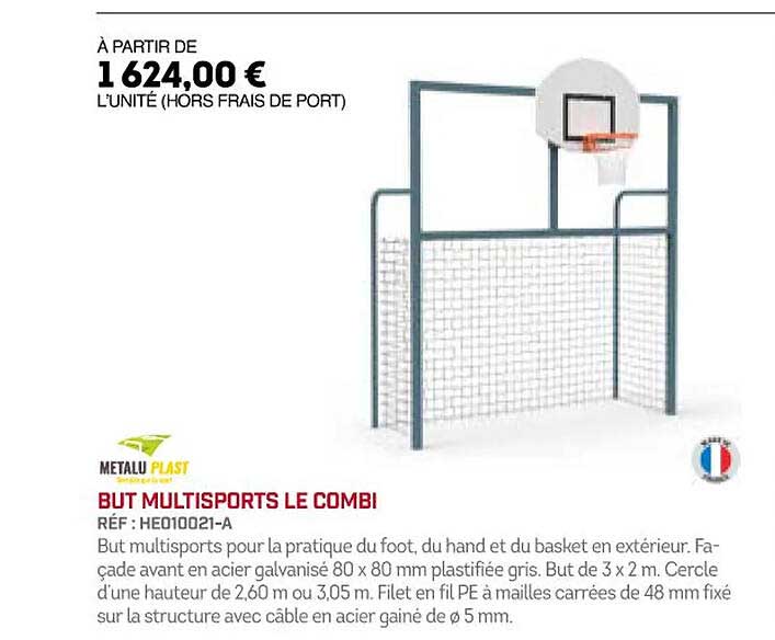 but multisports le combi metalu plast