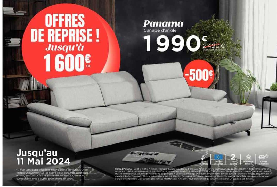 Canapé D'angle Panama