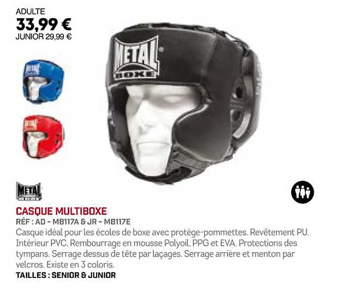 casque multiboxe metal boxe