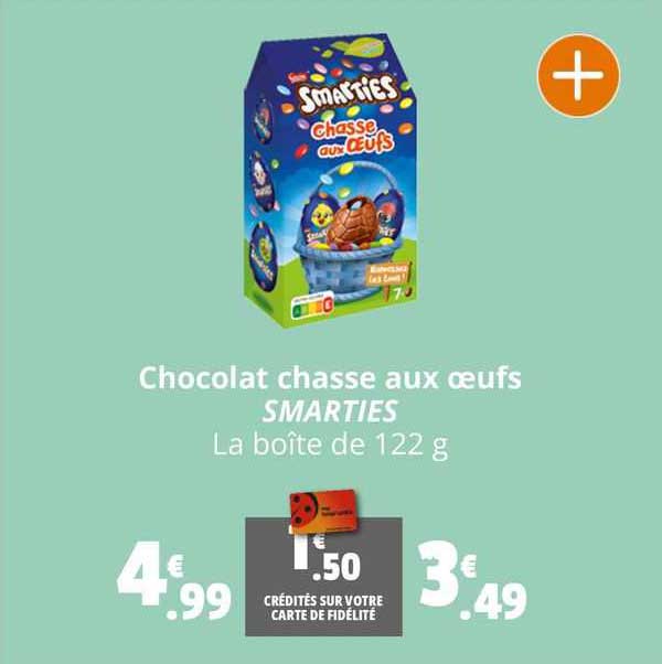 Chocolat Chasse Aux œufs Smarties