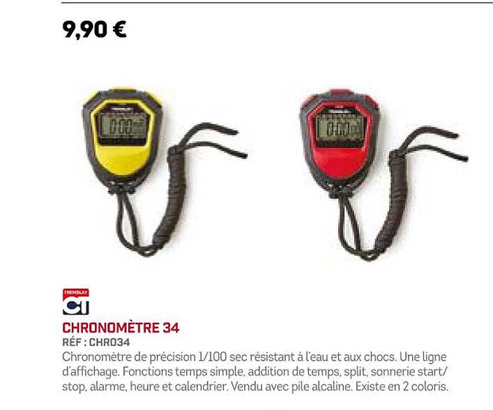 chronomètre 34 ct