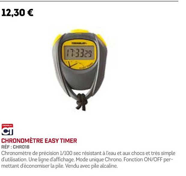 chronomètre easy timer ct