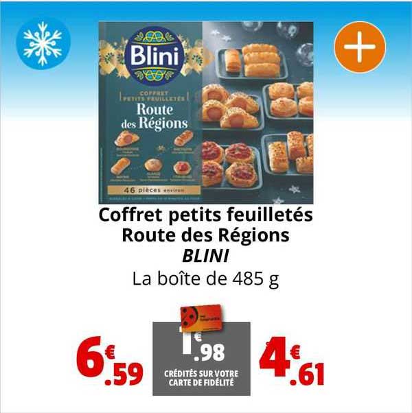 coffret petits feuilletés route des régions blini