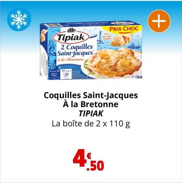 coquilles saint-jacques à la bretonne tipiak