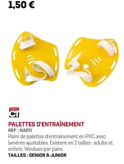 ct palettes d'entraînement