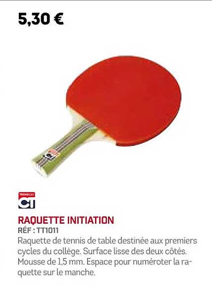 Ct Raquette Initiation