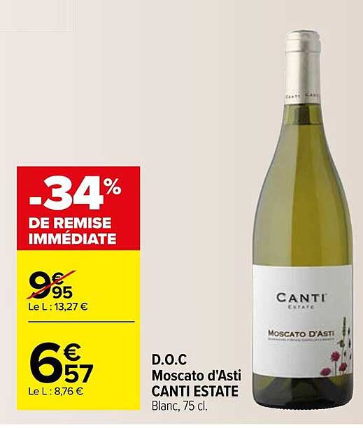 d.o.c. moscato d'asti canti estate