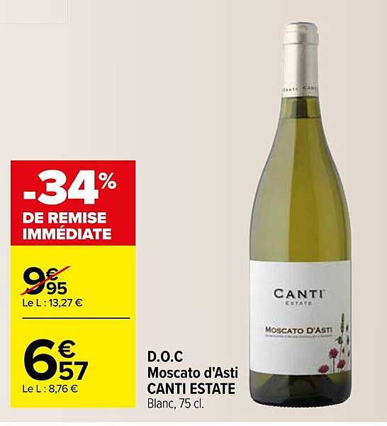 d.o.c. moscato d'asti canti estate