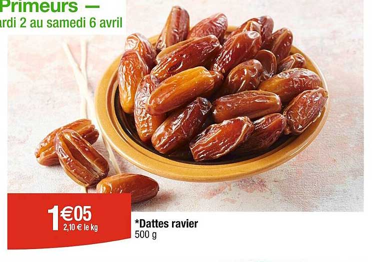 dattes ravier