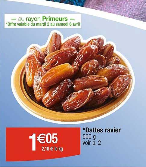 dattes ravier