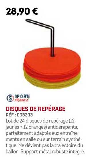 disques de repérage sporti france