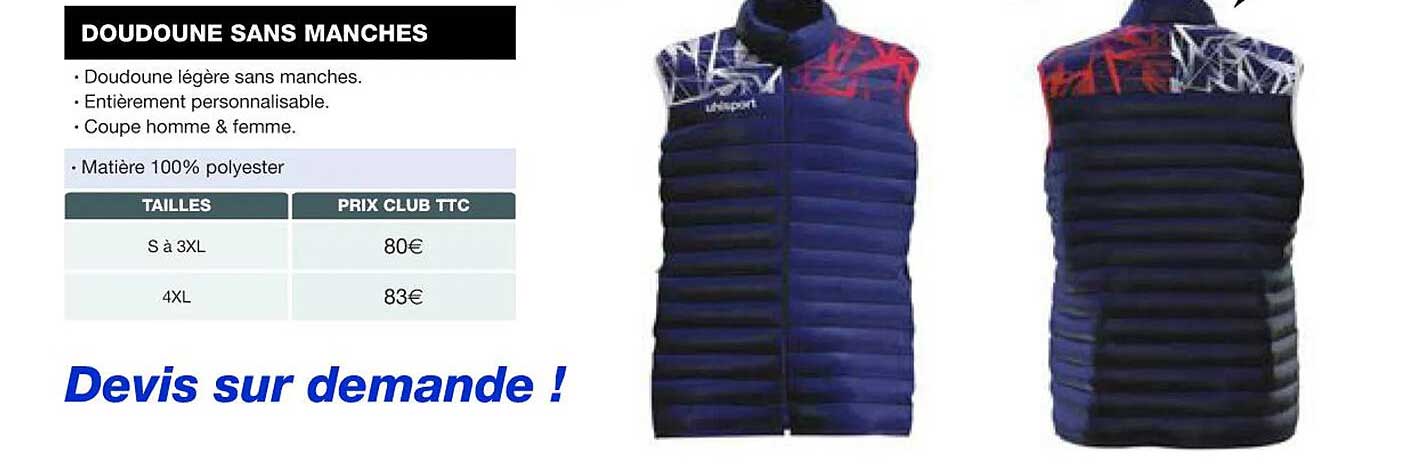 doudoune sans manches