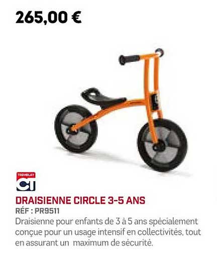 draisienne circle 3-5 ans ct