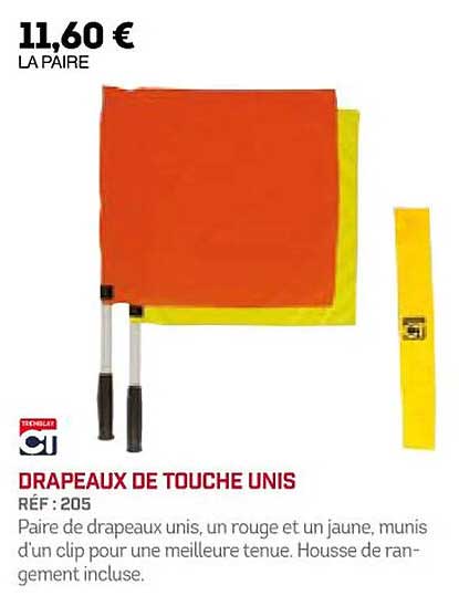 drapeaux de touche unis ct
