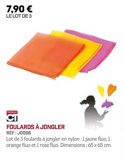 foulards à jongler ct