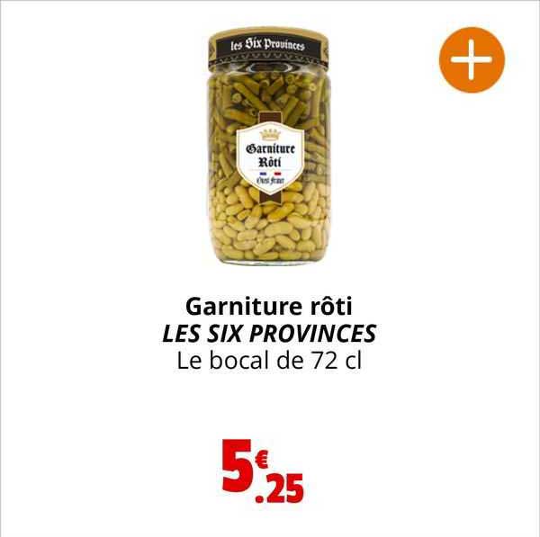 garniture rôti les six provinces