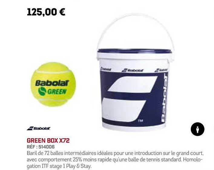 green box x72 babolaï