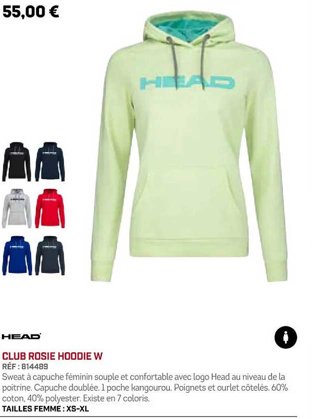 head club rosie hoodie w