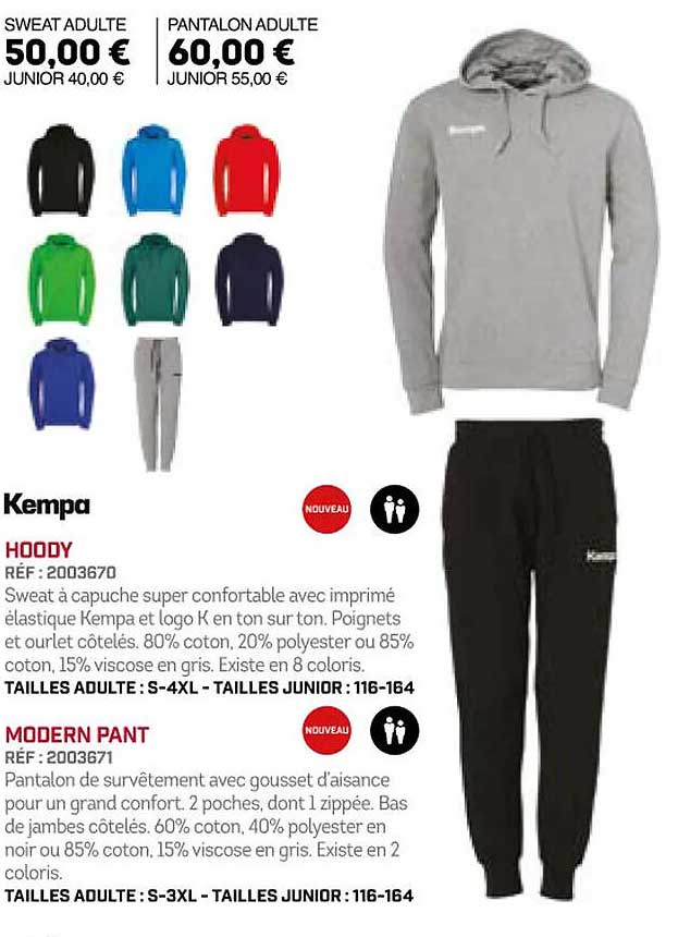 hoody modern pant kempa