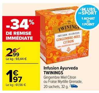 Infusion Ayurveda Twinings