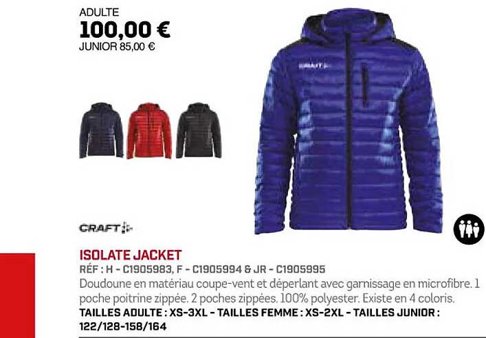 isolate jacket craft