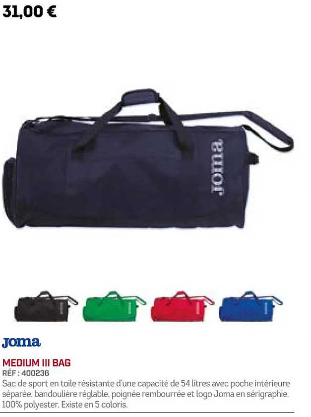joma medium iii bag