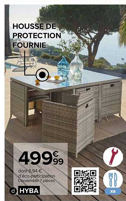 l'ensemble 7 pièces hyba