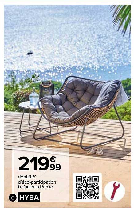 le fauteuil détente hyba