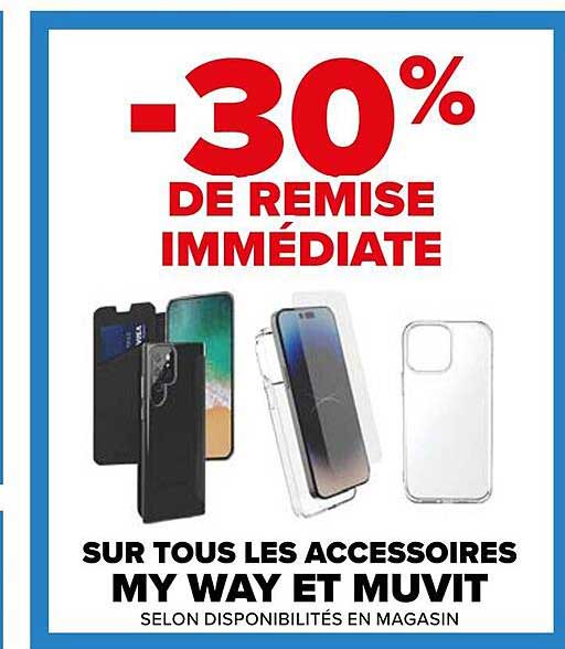 les accessoires my way et muvit