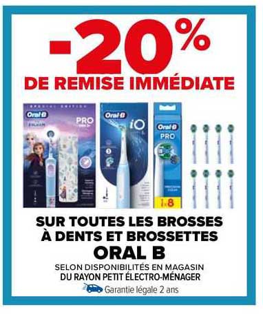 les brosses à dents et brossettes oral-b