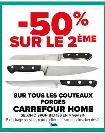 les couteaux forgés carrefour home