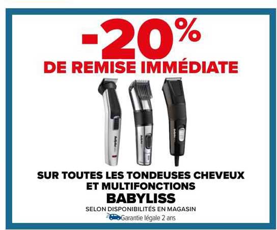 Les Tondeuses Cheveux Et Multifonctions BaByliss