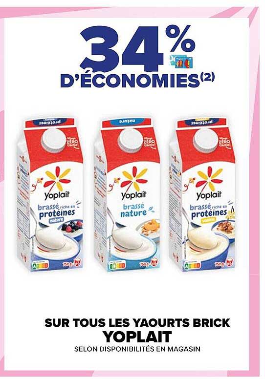 les yaourts brick yoplait