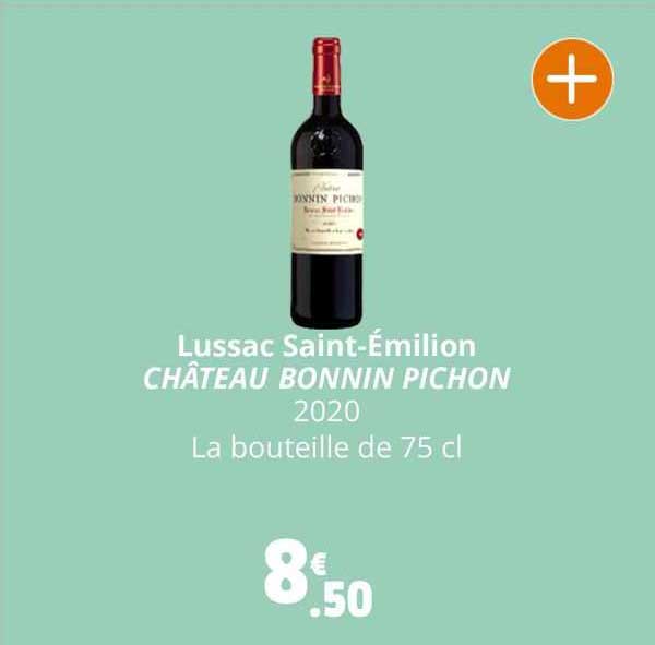 lussac saint-émilion château bonnin pichon