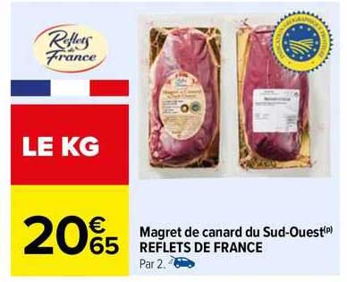 magret de canard du sud-ouest reflets de france