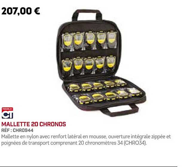mallette 20 chronos ct