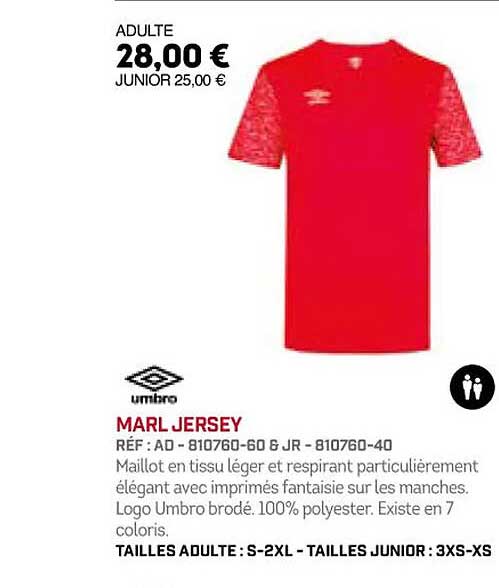 Marl Jersey Umbro