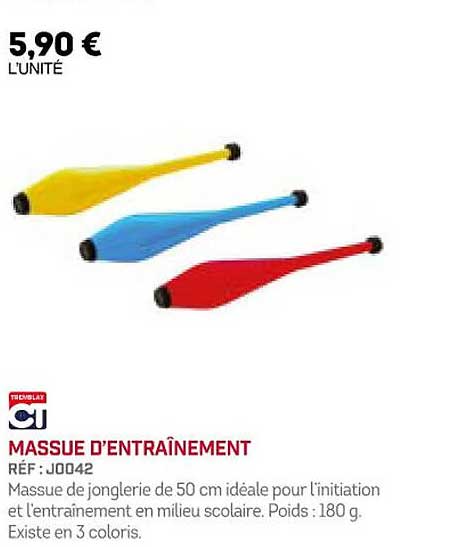 massue d'entraînement ct