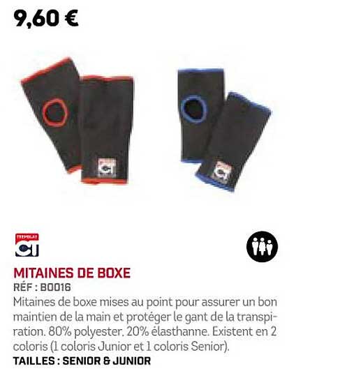 mitaines de boxe ct