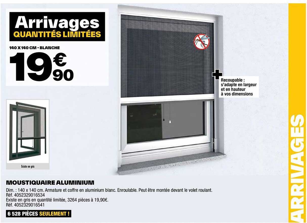 Moustiquaire Aluminium