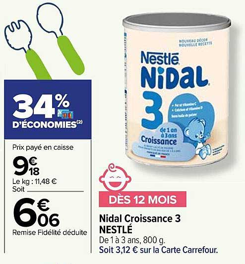 Nidal Croissance 3 Nestlé