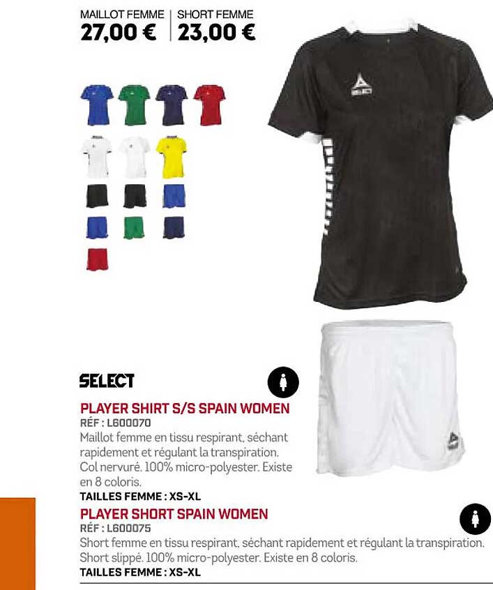 palyer shirt s s spain women player short spain women select