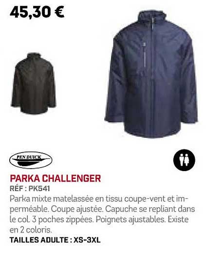 parka challenger pen duick